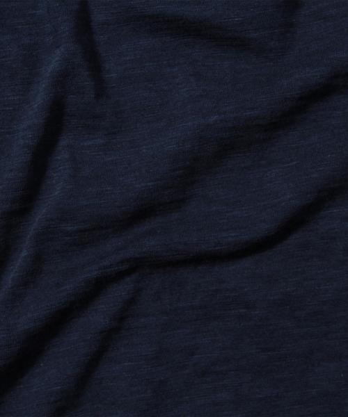 BEAUTY&YOUTH UNITED ARROWS（ビューティーアンドユースユナイテッドアローズ）の「【WEB限定】 ∴ by エアスラブ セミロングクルーネック ハーフスリーブ カットソー MADE IN JAPAN◆（Tシャツ/カットソー・メンズ・ホワイト/グレー/ネイビー/コバルトブルー・MEDIUM/SMALL/LARGE）」の7枚目の写真