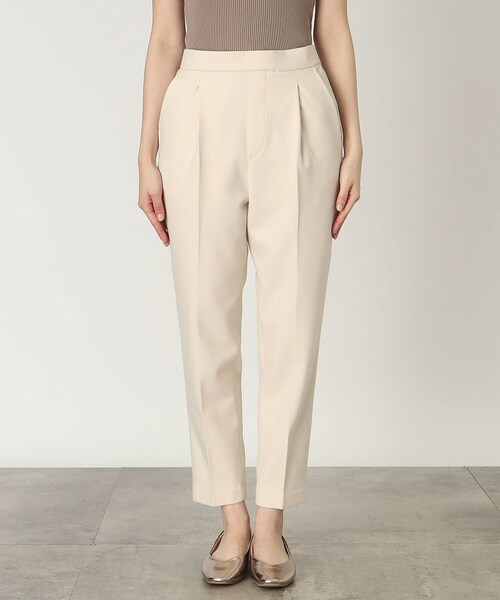 THE SHOP TK (ザ ショップ ティーケー )の「◆美脚あったかテーパードパンツ/ハグするニットシリーズ(その他パンツ・レディース・アイボリー/グレー系その他/ブラック/チャコールグレー/ブラウン系2・12/14/10/13/11)」の12枚目の写真