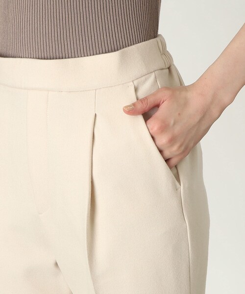 THE SHOP TK (ザ ショップ ティーケー )の「◆美脚あったかテーパードパンツ/ハグするニットシリーズ(その他パンツ・レディース・アイボリー/グレー系その他/ブラック/チャコールグレー/ブラウン系2・12/14/10/13/11)」の17枚目の写真