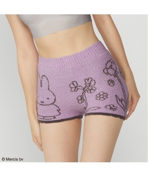 Sloggi（スロギー）の「スロギー ミッフィーコラボ あったか ニットパンツ sloggi G062 KPT（インナーウェア/肌着・レディース・ピンク/レッド/ネイビー/グレー/バイオレット/グリーン・ML）」の4枚目の写真