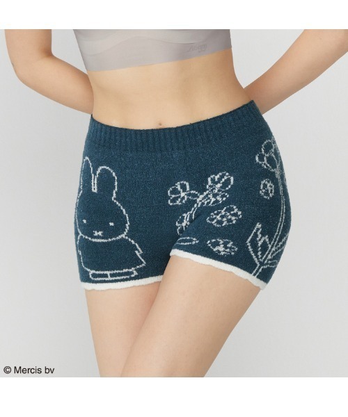 Sloggi（スロギー）の「スロギー ミッフィーコラボ あったか ニットパンツ sloggi G062 KPT（インナーウェア/肌着・レディース・ピンク/レッド/ネイビー/グレー/バイオレット/グリーン・ML）」の2枚目の写真