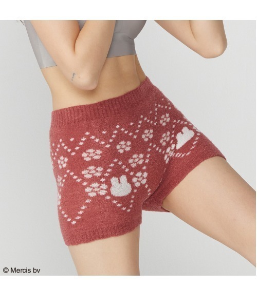 Sloggi（スロギー）の「スロギー ミッフィーコラボ あったか ニットパンツ sloggi G062 KPT（インナーウェア/肌着・レディース・ピンク/レッド/ネイビー/グレー/バイオレット/グリーン・ML）」の6枚目の写真