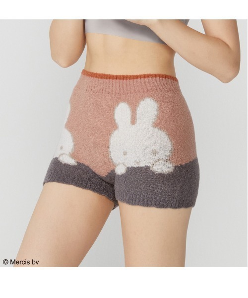 Sloggi（スロギー）の「スロギー ミッフィーコラボ あったか ニットパンツ sloggi G062 KPT（インナーウェア/肌着・レディース・ピンク/レッド/ネイビー/グレー/バイオレット/グリーン・ML）」の5枚目の写真