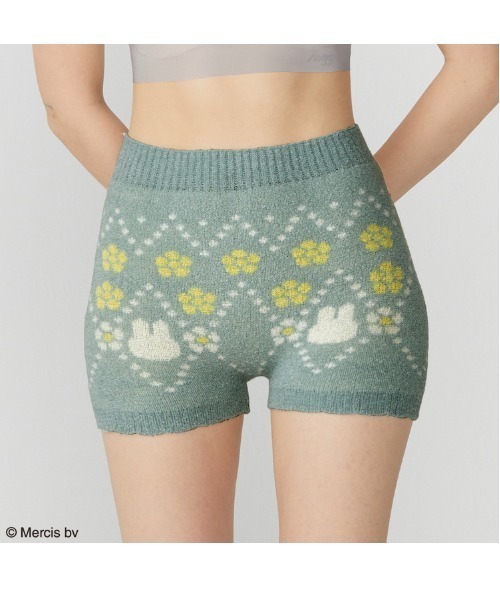 Sloggi（スロギー）の「スロギー ミッフィーコラボ あったか ニットパンツ sloggi G062 KPT（インナーウェア/肌着・レディース・ピンク/レッド/ネイビー/グレー/バイオレット/グリーン・ML）」の3枚目の写真