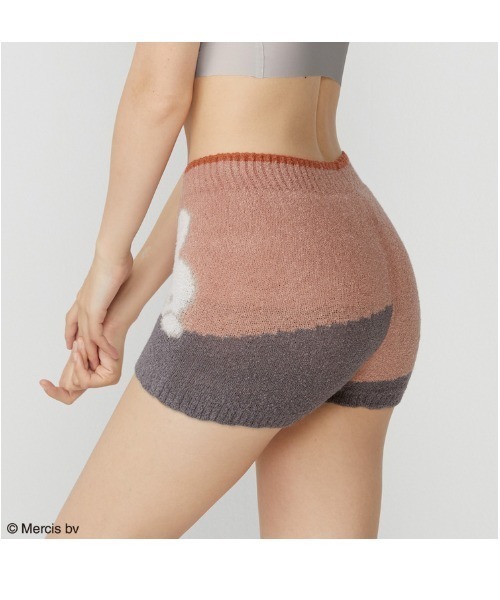 Sloggi（スロギー）の「スロギー ミッフィーコラボ あったか ニットパンツ sloggi G062 KPT（インナーウェア/肌着・レディース・ピンク/レッド/ネイビー/グレー/バイオレット/グリーン・ML）」の7枚目の写真