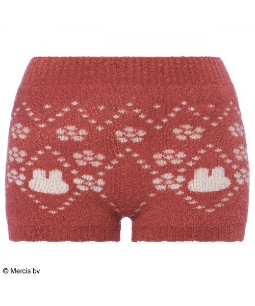 Sloggi（スロギー）の「スロギー ミッフィーコラボ あったか ニットパンツ sloggi G062 KPT（インナーウェア/肌着・レディース・ピンク/レッド/ネイビー/グレー/バイオレット/グリーン・ML）」の13枚目の写真