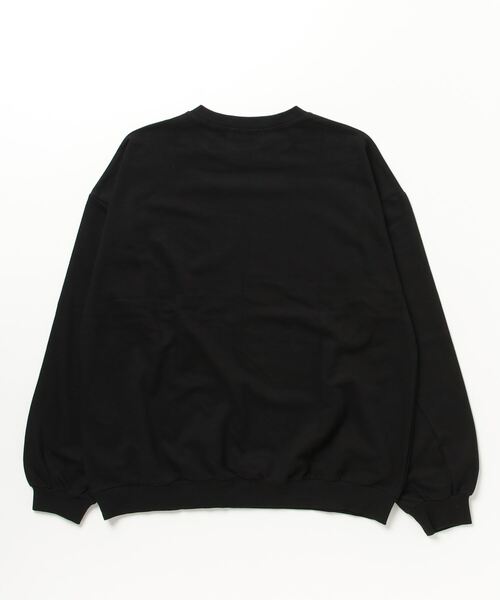 CALIFORNIA OUTFITTERS(カリフォルニア アウトフィッターズ)の「3-9E62 ワイド スリーブ スウェット クルーネック ビッグサイズ オーバーサイズ【Maison select -メゾンセレクト-】(スウェット・レディース・チャコール/ブラック/ピンク/ベージュ・FREE)」の5枚目の写真