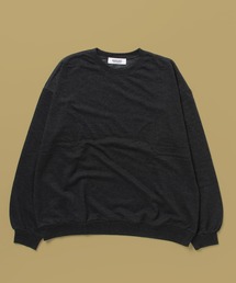 CALIFORNIA OUTFITTERS | 3-9E62 ワイド スリーブ スウェット クルーネック ビッグサイズ オーバーサイズ【Maison select -メゾンセレクト-】(スウェット)