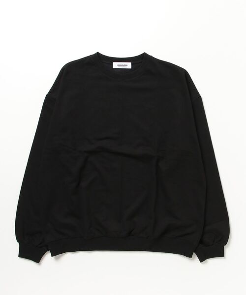 CALIFORNIA OUTFITTERS(カリフォルニア アウトフィッターズ)の「3-9E62 ワイド スリーブ スウェット クルーネック ビッグサイズ オーバーサイズ【Maison select -メゾンセレクト-】(スウェット・レディース・チャコール/ブラック/ピンク/ベージュ・FREE)」の9枚目の写真