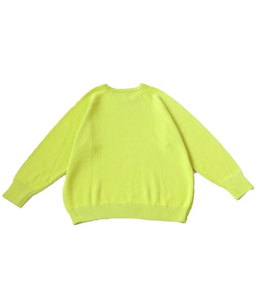 OWNth（オンス）の「ダブルジャガードロゴニットプルオーバー（ニット/セーター・レディース・ブラック/ライム・FREE）」の10枚目の写真