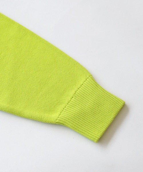 OWNth（オンス）の「ダブルジャガードロゴニットプルオーバー（ニット/セーター・レディース・ブラック/ライム・FREE）」の18枚目の写真