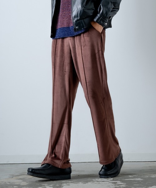 improves(インプローブス)の「【UAU】ベロア パンツ(その他パンツ・メンズ・グレー/ブラック/ブラウン・LARGE/SMALL/MEDIUM)」の3枚目の写真