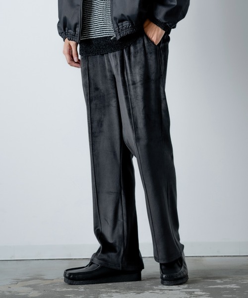 improves(インプローブス)の「【UAU】ベロア パンツ(その他パンツ・メンズ・グレー/ブラック/ブラウン・LARGE/SMALL/MEDIUM)」の1枚目の写真