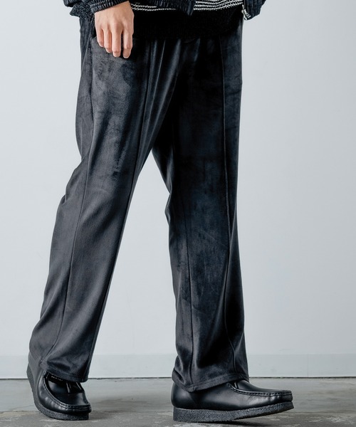 improves(インプローブス)の「【UAU】ベロア パンツ(その他パンツ・メンズ・グレー/ブラック/ブラウン・LARGE/SMALL/MEDIUM)」の4枚目の写真