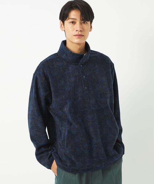 green label relaxing（グリーンレーベルリラクシング）の「MULHOUSE フリース プルオーバー（その他トップス・メンズ・ライトグレー/グレー/ネイビー・S/L/M/XL）」の3枚目の写真