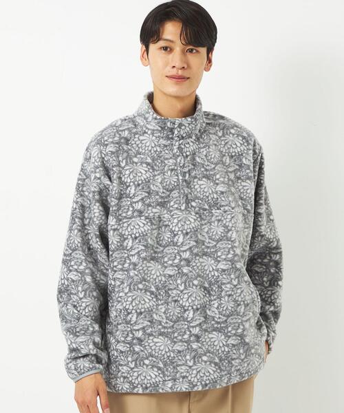 green label relaxing（グリーンレーベルリラクシング）の「MULHOUSE フリース プルオーバー（その他トップス・メンズ・ライトグレー/グレー/ネイビー・S/L/M/XL）」の2枚目の写真