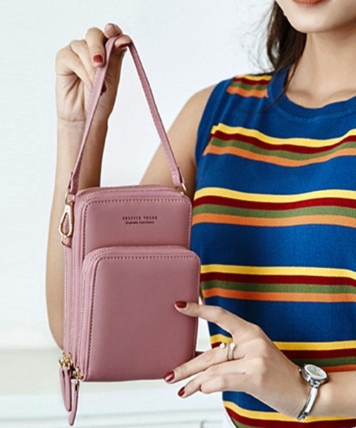 セール】スマホポーチ スマホショルダーバッグ韓国（ショルダー