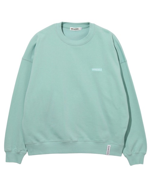 MILKFED.(ミルクフェド)の「BASIC SWEAT TOP(スウェット・レディース・ライトピンク/オートミール/ライトイエロー/ブラック/ライトグリーン・M/L)」の4枚目の写真