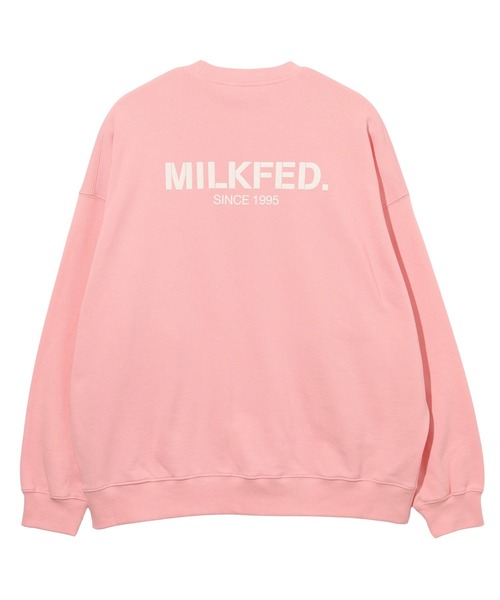 MILKFED.(ミルクフェド)の「BASIC SWEAT TOP(スウェット・レディース・ライトピンク/オートミール/ライトイエロー/ブラック/ライトグリーン・M/L)」の12枚目の写真