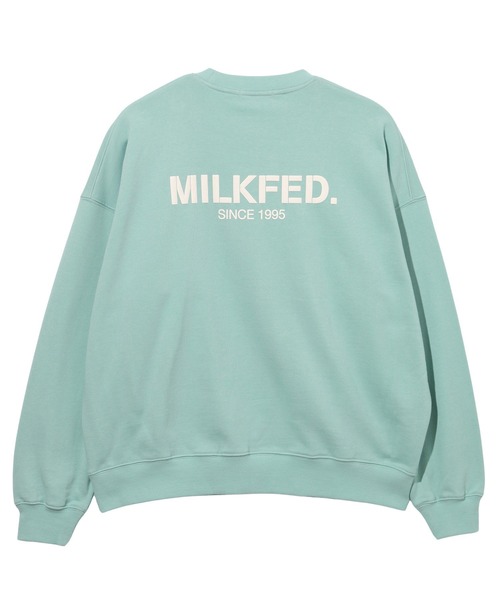 MILKFED.(ミルクフェド)の「BASIC SWEAT TOP(スウェット・レディース・ライトピンク/オートミール/ライトイエロー/ブラック/ライトグリーン・M/L)」の14枚目の写真