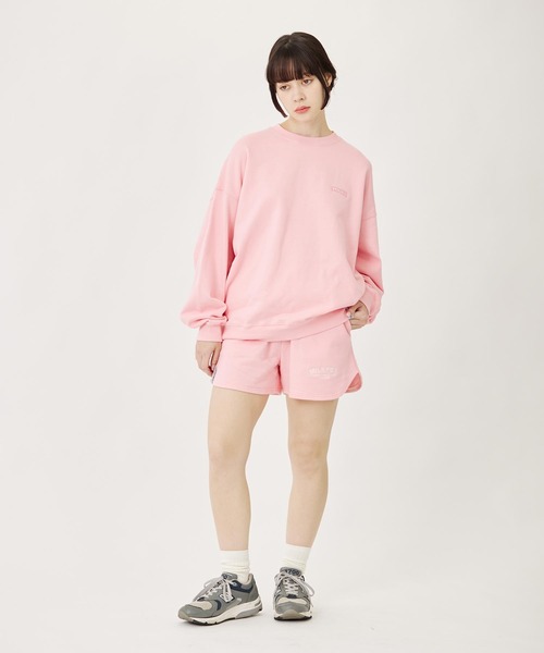 MILKFED.(ミルクフェド)の「BASIC SWEAT TOP(スウェット・レディース・ライトピンク/オートミール/ライトイエロー/ブラック/ライトグリーン・M/L)」の8枚目の写真