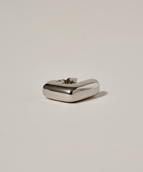 novice（ノーヴィス）の「【novice】Square Hoop Pierce［Stainless］（ピアス（両耳用）・レディース・ゴールド/シルバー・FREE）」の11枚目の写真