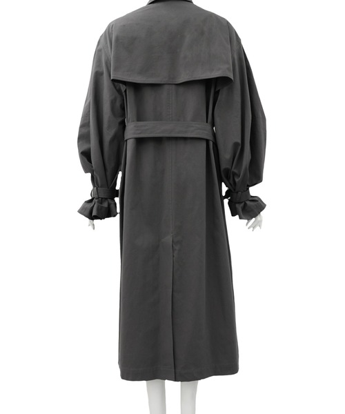 Volume trench coat【short】（トレンチコート）｜Cla STEllaR（クラステラ）