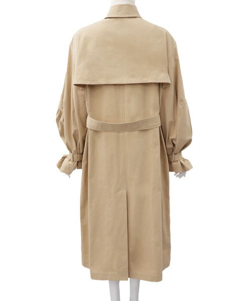 Volume trench coat【short】（トレンチコート）｜Cla STEllaR（クラステラ）