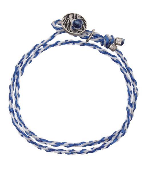 SQUOVAL（スクオーバル）の「ニジュウマキブレスレット（ブレスレット・メンズ・イエロー/イエロー系その他/ホワイト系その他/ホワイト/その他3/その他/その他1/その他2・FREE）」の2枚目の写真