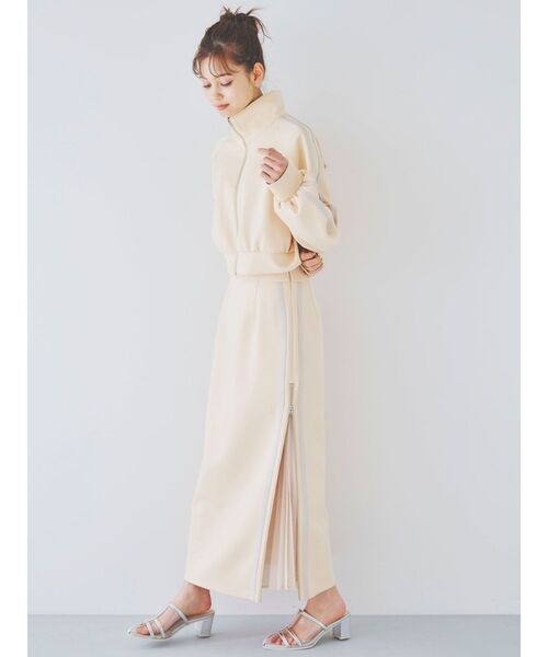 スイッチングトラックジャケット 2WAサイドラインブリッツスカート スイッチングトラックジャケット 2WAサイドラインブリッツスカート