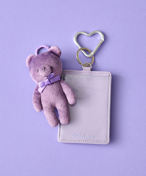 BIRTHDAY BAR(バースデイバー)の「oshi_ro トレカケース 推し活(パスケース・レディース・パープル/イエロー/オレンジ/ブラック/グリーン/ピンク/レッド/ブルー・0)」の5枚目の写真