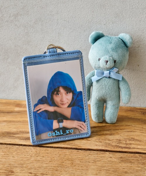 BIRTHDAY BAR(バースデイバー)の「oshi_ro トレカケース 推し活(パスケース・レディース・パープル/イエロー/オレンジ/ブラック/グリーン/ピンク/レッド/ブルー・0)」の4枚目の写真