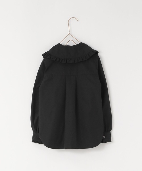 LOWRYS FARM（ローリーズファーム）の「フリルカラーブラウスロングスリーブ　 102180（シャツ/ブラウス・キッズ・ブラック/ホワイト/ブルー・130cm/140cm/150cm/110cm/120cm）」の17枚目の写真