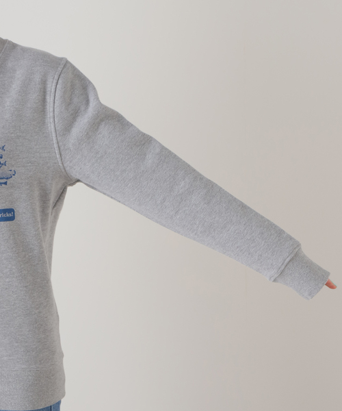 EDIT. FOR LULU（エディットフォールル）の「【WORN FREE×EDIT.FOR LULU】別注 fishスウェット（スウェット・レディース・グレー・FREE）」の9枚目の写真