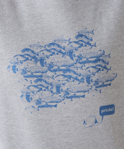 EDIT. FOR LULU（エディットフォールル）の「【WORN FREE×EDIT.FOR LULU】別注 fishスウェット（スウェット・レディース・グレー・FREE）」の11枚目の写真