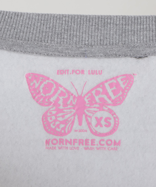 EDIT. FOR LULU（エディットフォールル）の「【WORN FREE×EDIT.FOR LULU】別注 fishスウェット（スウェット・レディース・グレー・FREE）」の14枚目の写真