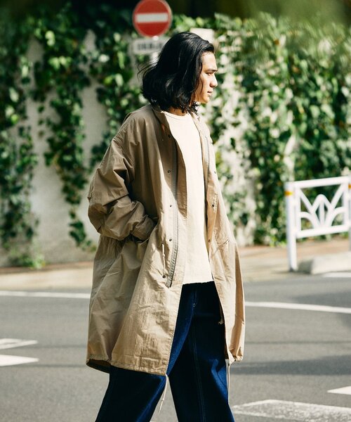 JOURNAL STANDARD（ジャーナルスタンダード）の「65 フィッシュテール モッズコート ライト（モッズコート・メンズ・ブラック系その他/カーキ/ベージュ・LARGE/MEDIUM/SMALL）」の6枚目の写真