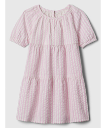 Babygap ティアード シアサッカー シャツワンピース