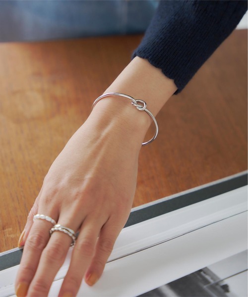 PANDORA Moments Silver Mesh 引っ付か ブレスレット 