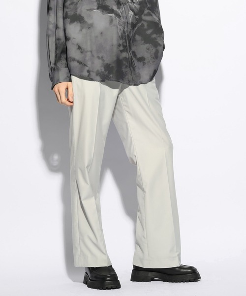 HARE（ハレ）の「【SET UP対応】TRストレートトラウザー(HARE)（スラックス・メンズ・ブラック/グレー/グリーン・SMALL/MEDIUM）」の3枚目の写真