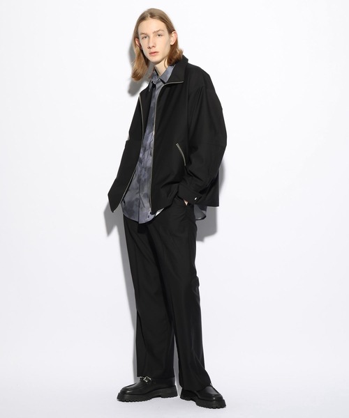 HARE（ハレ）の「【SET UP対応】TRストレートトラウザー(HARE)（スラックス・メンズ・ブラック/グレー/グリーン・SMALL/MEDIUM）」の7枚目の写真