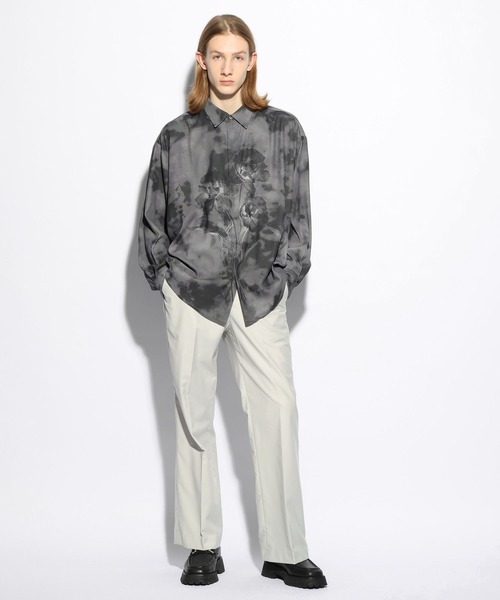 HARE（ハレ）の「【SET UP対応】TRストレートトラウザー(HARE)（スラックス・メンズ・ブラック/グレー/グリーン・SMALL/MEDIUM）」の20枚目の写真