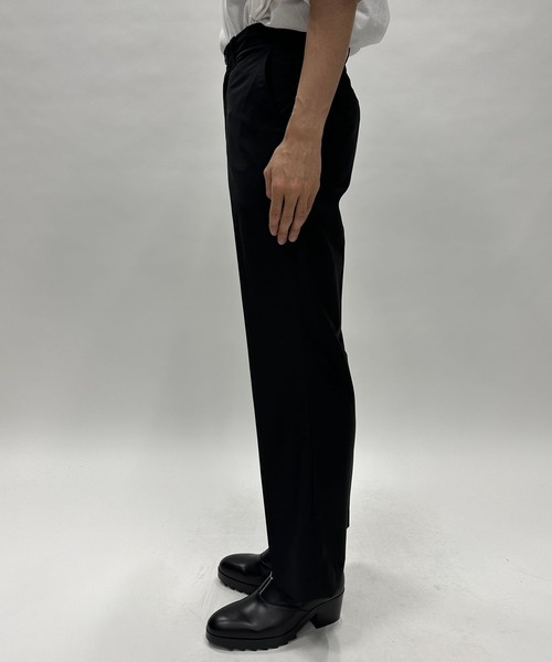 HARE（ハレ）の「【SET UP対応】TRストレートトラウザー(HARE)（スラックス・メンズ・ブラック/グレー/グリーン・SMALL/MEDIUM）」の16枚目の写真