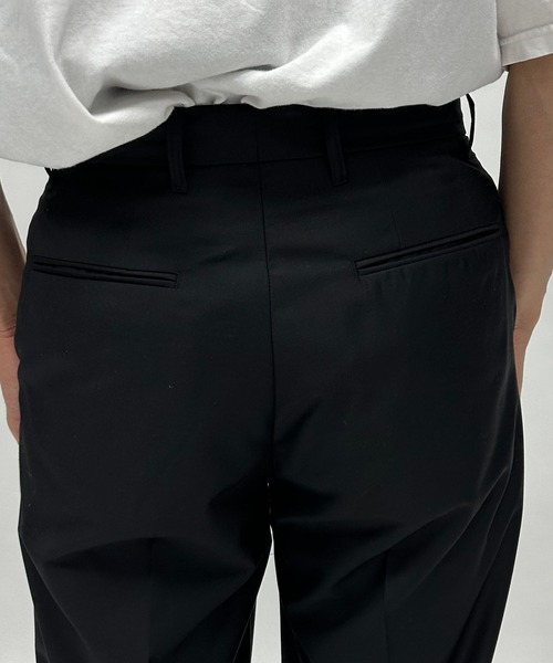 HARE（ハレ）の「【SET UP対応】TRストレートトラウザー(HARE)（スラックス・メンズ・ブラック/グレー/グリーン・SMALL/MEDIUM）」の14枚目の写真