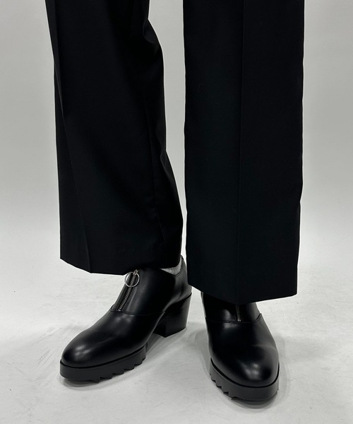 HARE（ハレ）の「【SET UP対応】TRストレートトラウザー(HARE)（スラックス・メンズ・ブラック/グレー/グリーン・SMALL/MEDIUM）」の11枚目の写真