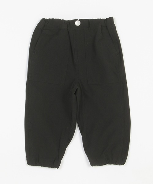 petit main(プティマイン)の「【花粉付着防止】ベイカーパンツ(カーゴパンツ・キッズ・ライトピンク/ブラック/キナリ・90cm/110cm/120cm/130cm/80cm/100cm)」の1枚目の写真