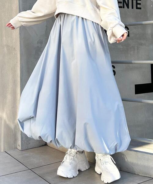 INGNI（イング）の「バルーン／スカート（スカート・レディース・ブルー系/アイボリー/ブラック・FREE）」の5枚目の写真