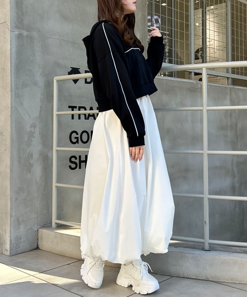 INGNI（イング）の「バルーン／スカート（スカート・レディース・ブルー系/アイボリー/ブラック・FREE）」の10枚目の写真