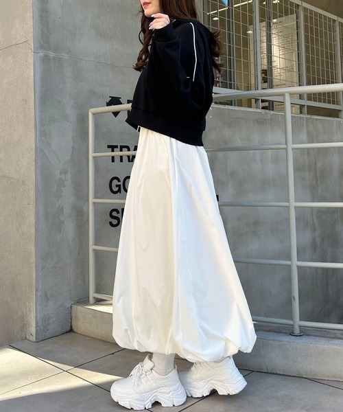 INGNI（イング）の「バルーン／スカート（スカート・レディース・ブルー系/アイボリー/ブラック・FREE）」の11枚目の写真