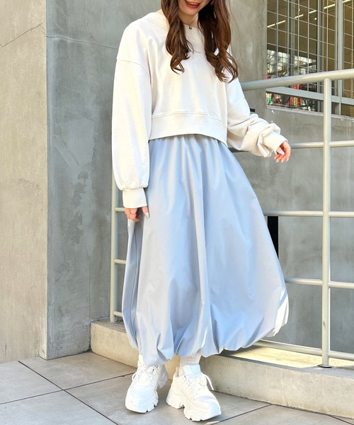 INGNI（イング）の「バルーン／スカート（スカート・レディース・ブルー系/アイボリー/ブラック・FREE）」の13枚目の写真